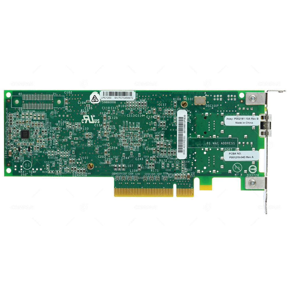 LPE1250 FUJITSU EMULEX LPE1250 SINGLE PORT 8GB FC ADAPTER LOW PROFILE